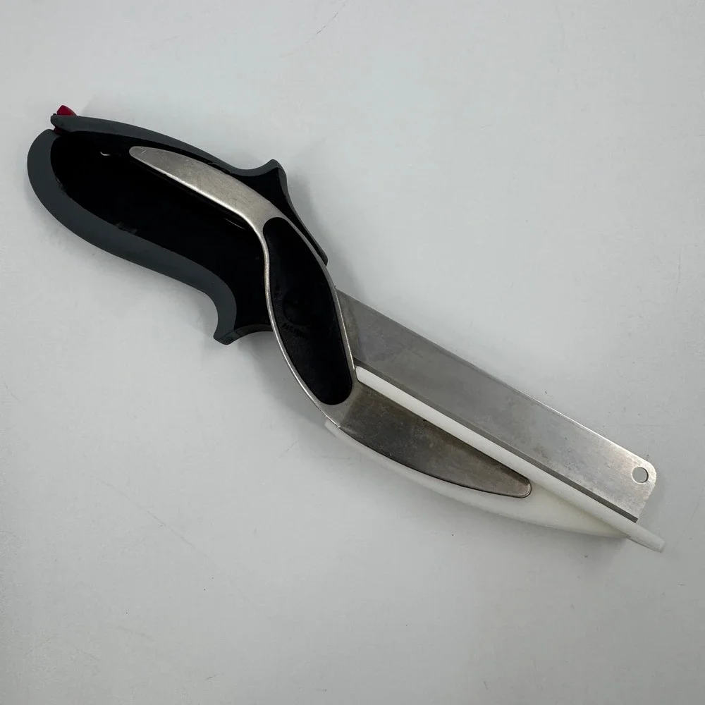 Whole Home Slice-Pro Food Chopper Black‎ Grey German Stainless Blade